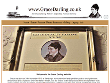 Tablet Screenshot of gracedarling.co.uk